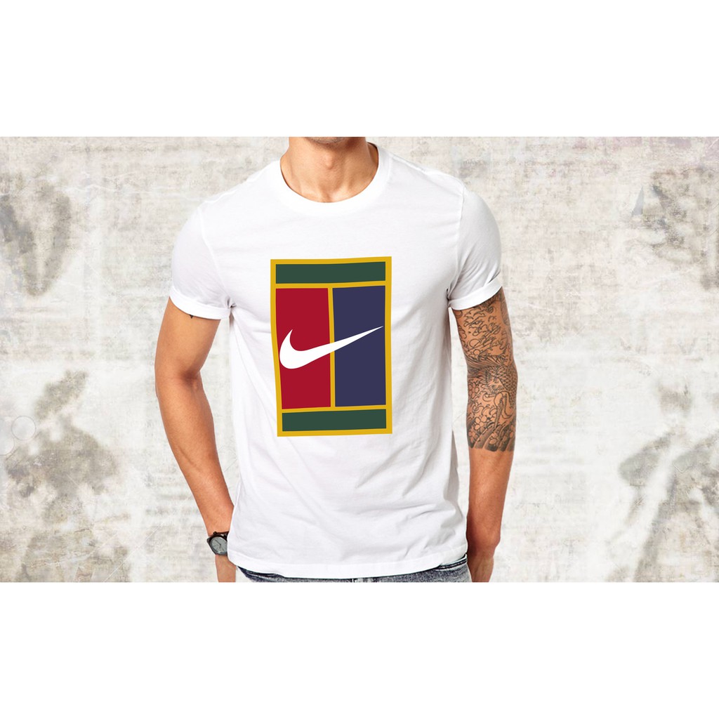 Nike court heritage t on sale shirt