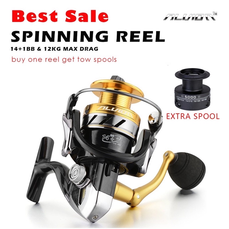 Powerful Ultra Light Spinning Reel for Fishing - Malaysia
