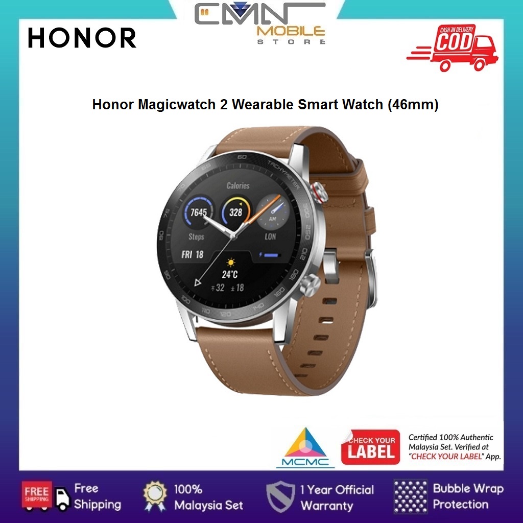 HONOR MagicWatch 2 46mm - 316L stainless steel