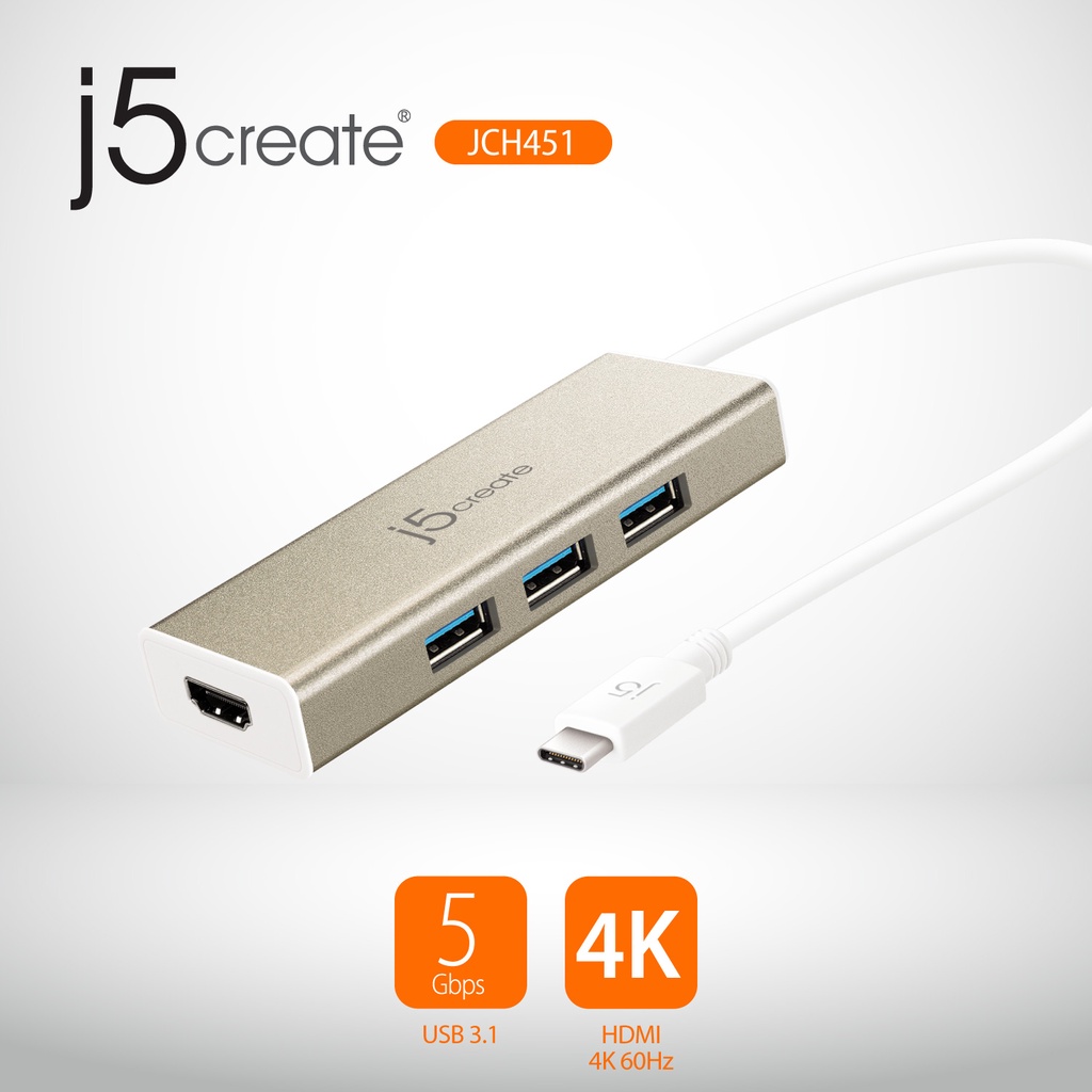 USB-C® 3.1 to Type-A Adapter – j5create