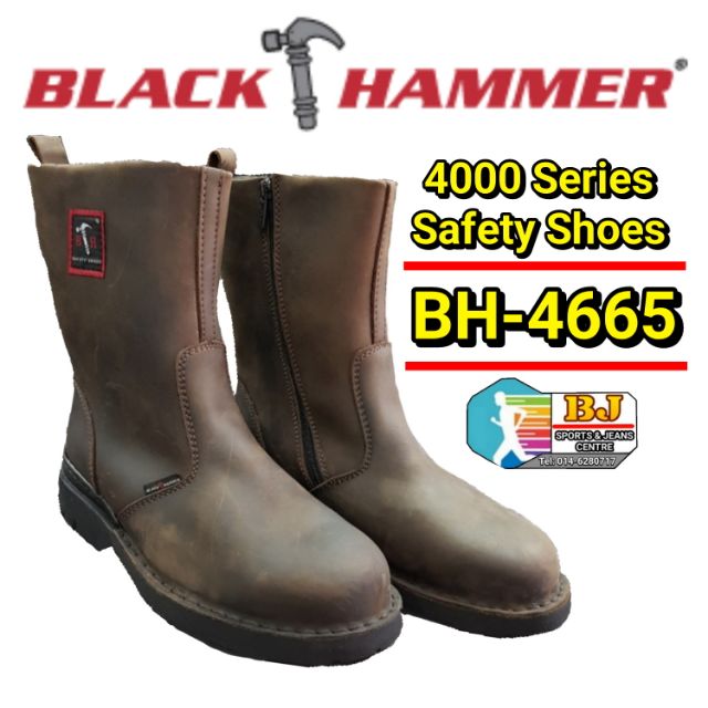 Harga safety shop boot black hammer