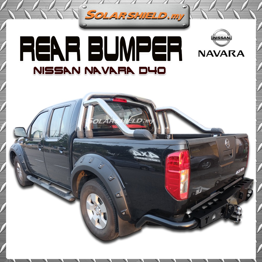 Nissan navara d40 store rear bumper replacement