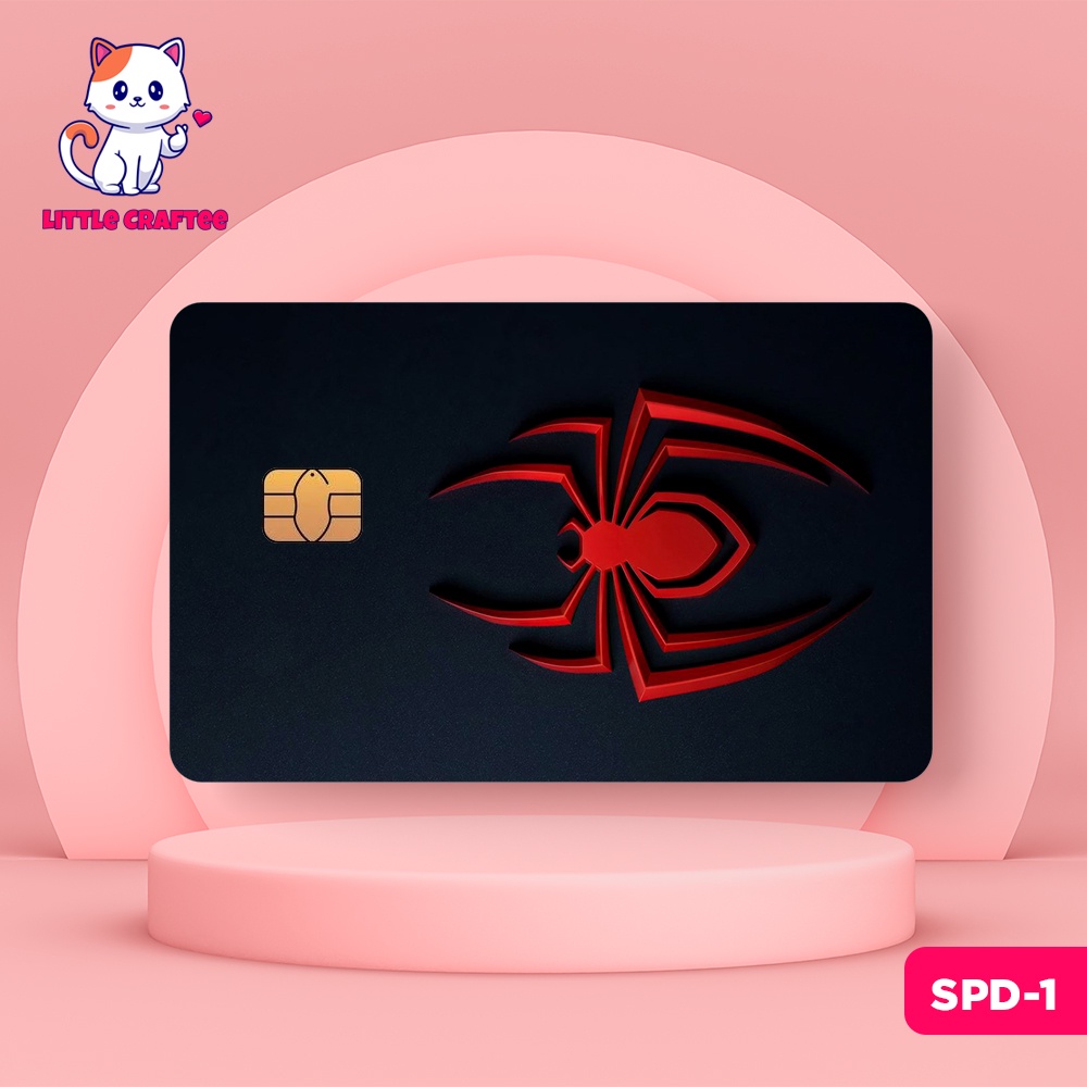 Spiderman [Series 1] -ATM, Bank Card, Credit Card Sticker Cover Skin  (Waterproof, High Quality)