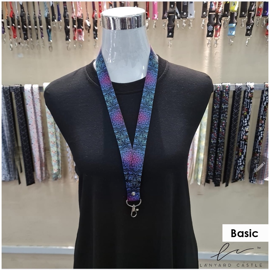 Lanyard neck band sublimation