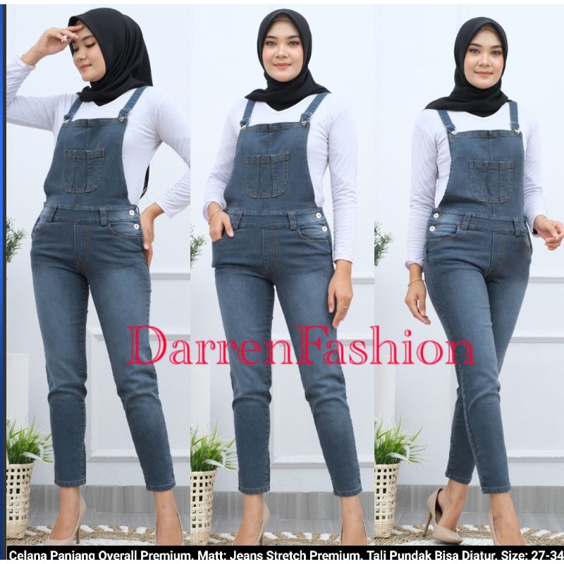 Overall hot sale jeans shopee