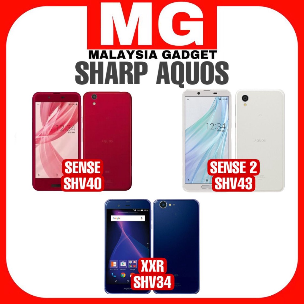 Sharp Aquos Xx3, Aquos Sense 3, Aquos Sense 3+ [3 Months Warranty