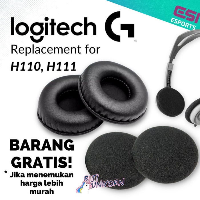 Logitech h110 2025 replacement ear pads