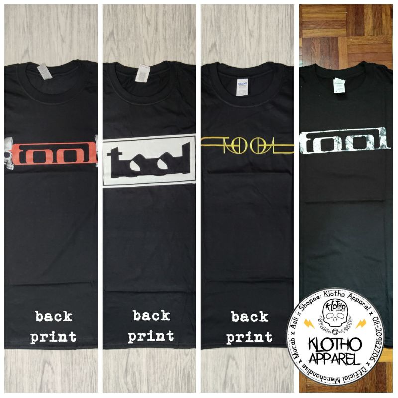 Tool Official Merchandise Band Shirt Baju Band