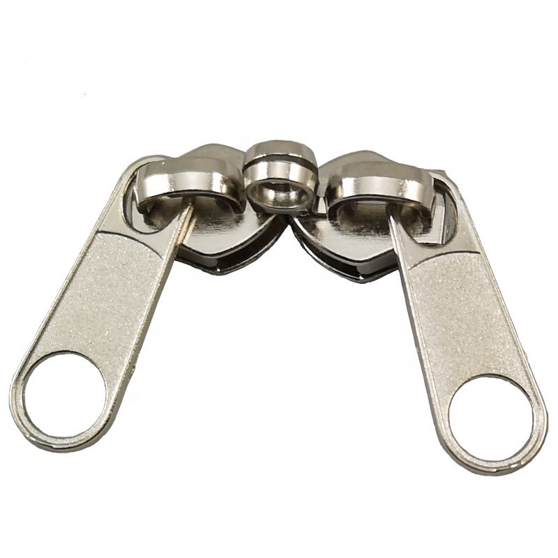 Ready Stock] No.10 lockable nylon slider(Zip Kepala) non-lock zipper slider  with key hole for luggage bags