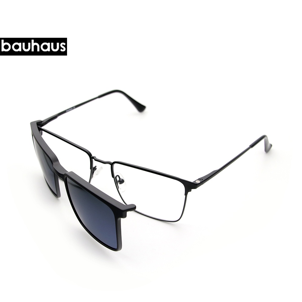 Lv.mu.0594 Round Eyeglasses Frame Polarized Magnet Clip Glasses