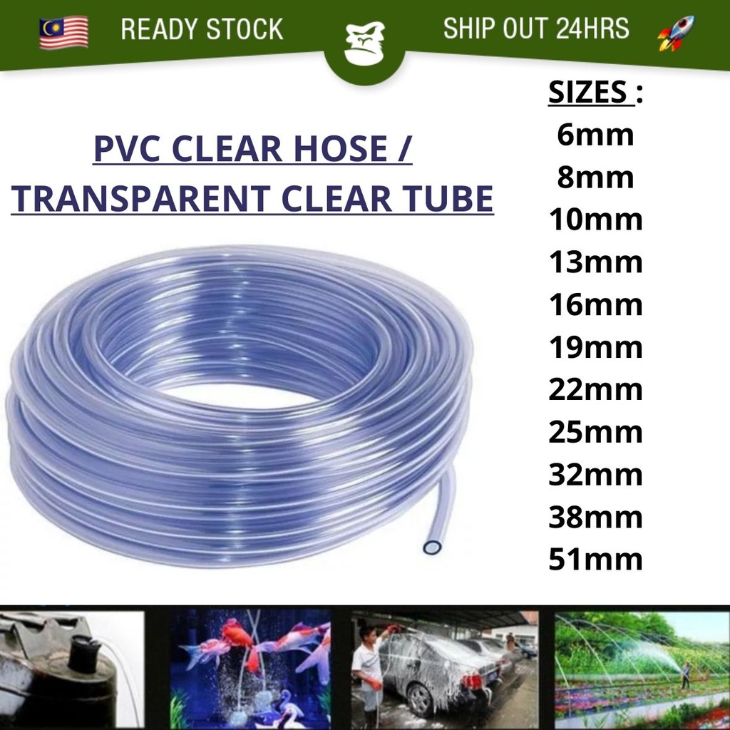 Clear hose sale