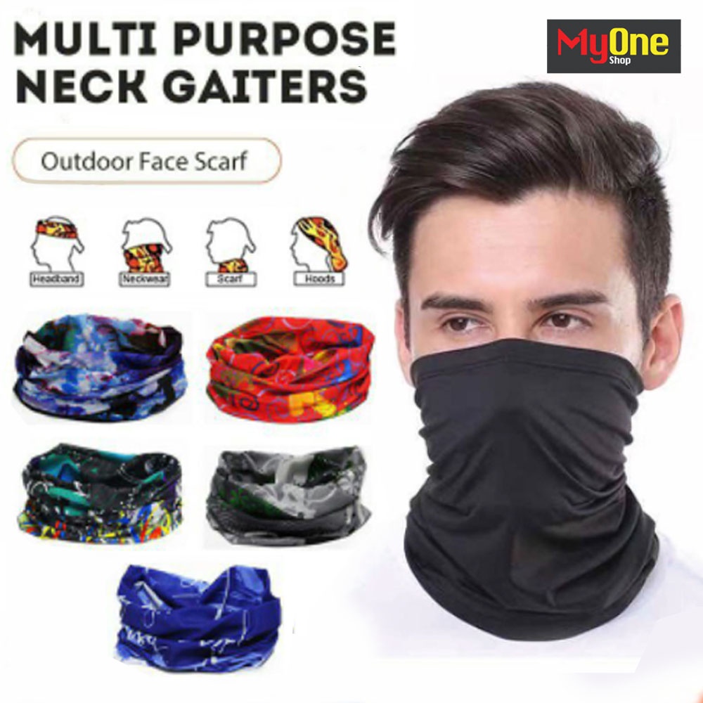 Multipurpose Face Mask/Cover, Neck Gaiter, Bandana