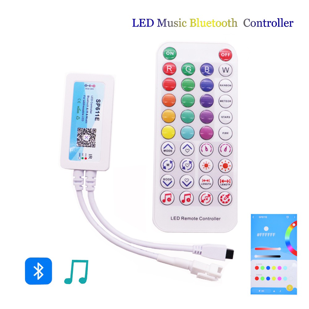 SP511E WiFi RF 38 keys remote with  Alexa LED controller