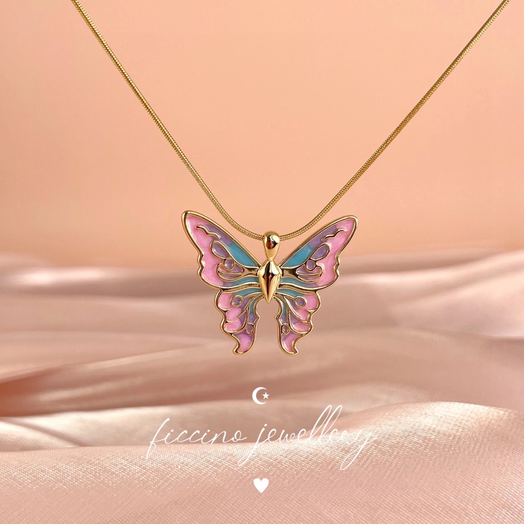 Barbie discount butterfly necklace