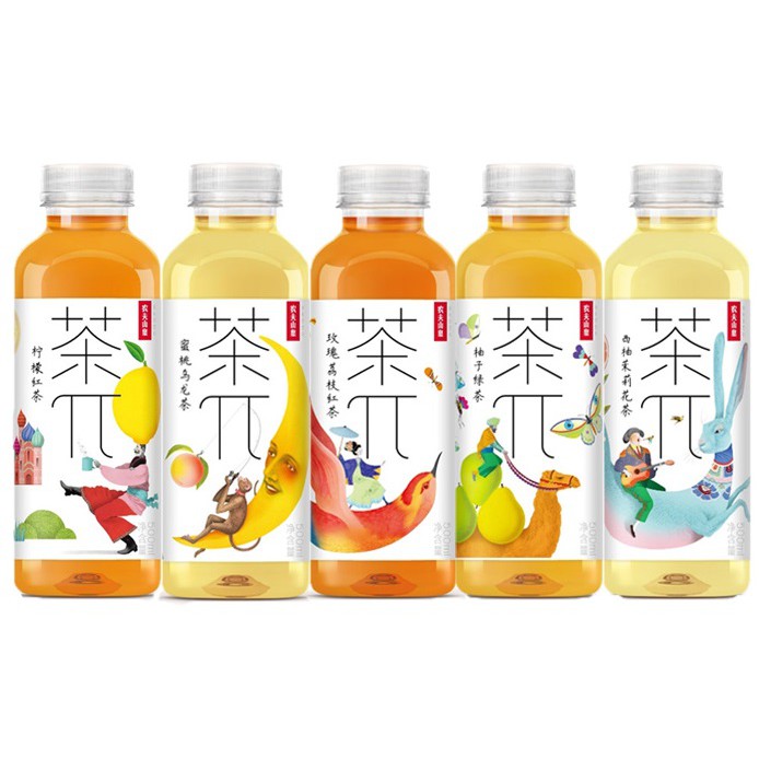 Nongfu Spring Cha Pai Fruity Tea Drinks 500ml