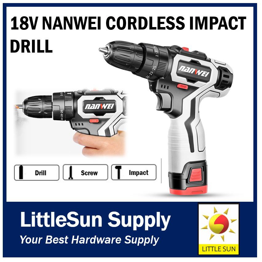 Nanwei outlet cordless drill