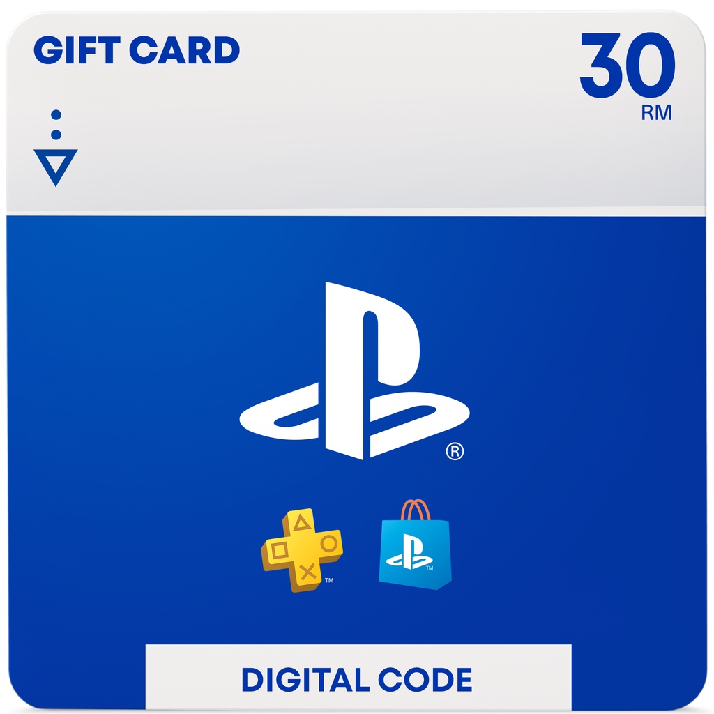 PlayStation Store MYR 30 Gift Card Instant Delivery Shopee