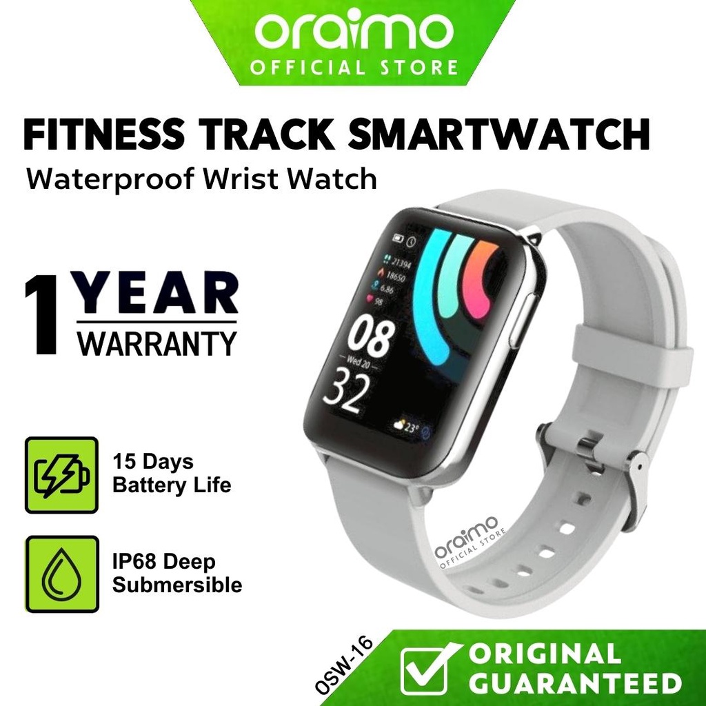 Oraimo OSW-32 - Watch 2 Pro Smart Watch - With Bluetooth Call, Health Check