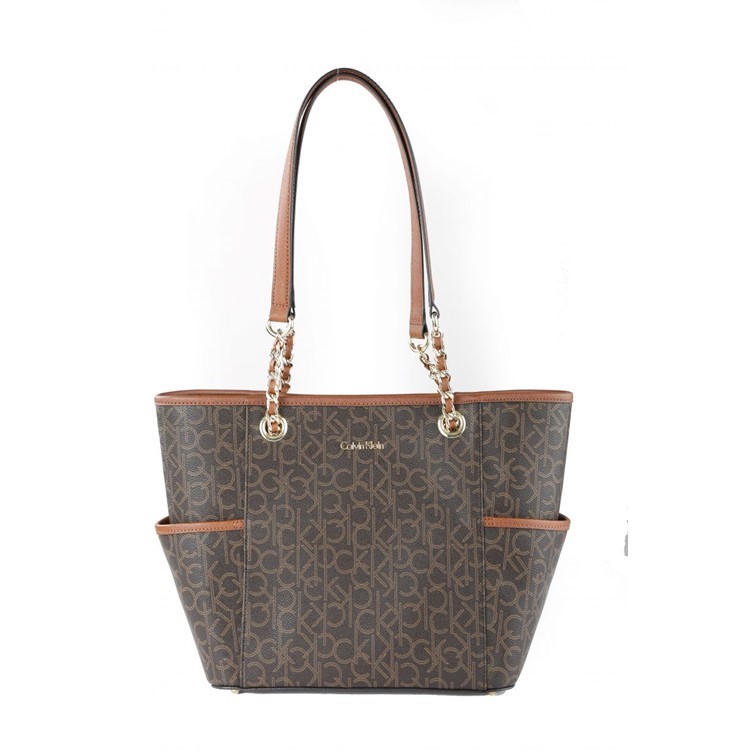 Monogram chainlink best sale tote bag