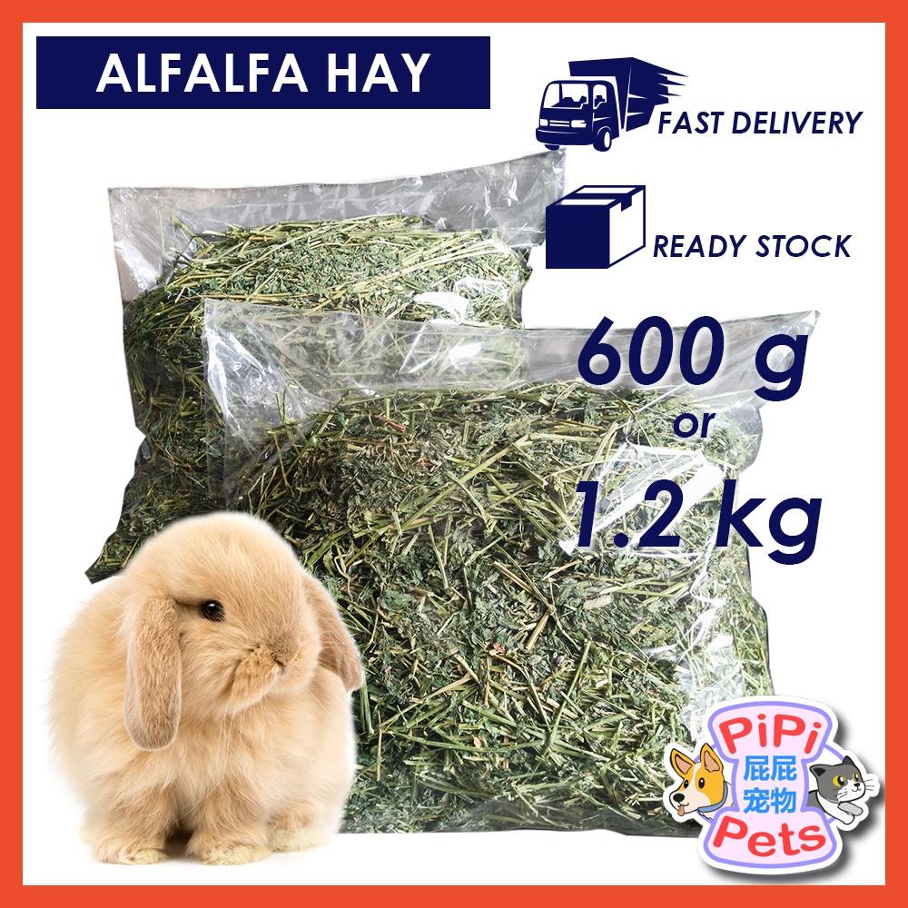 Alpha hay for store rabbits