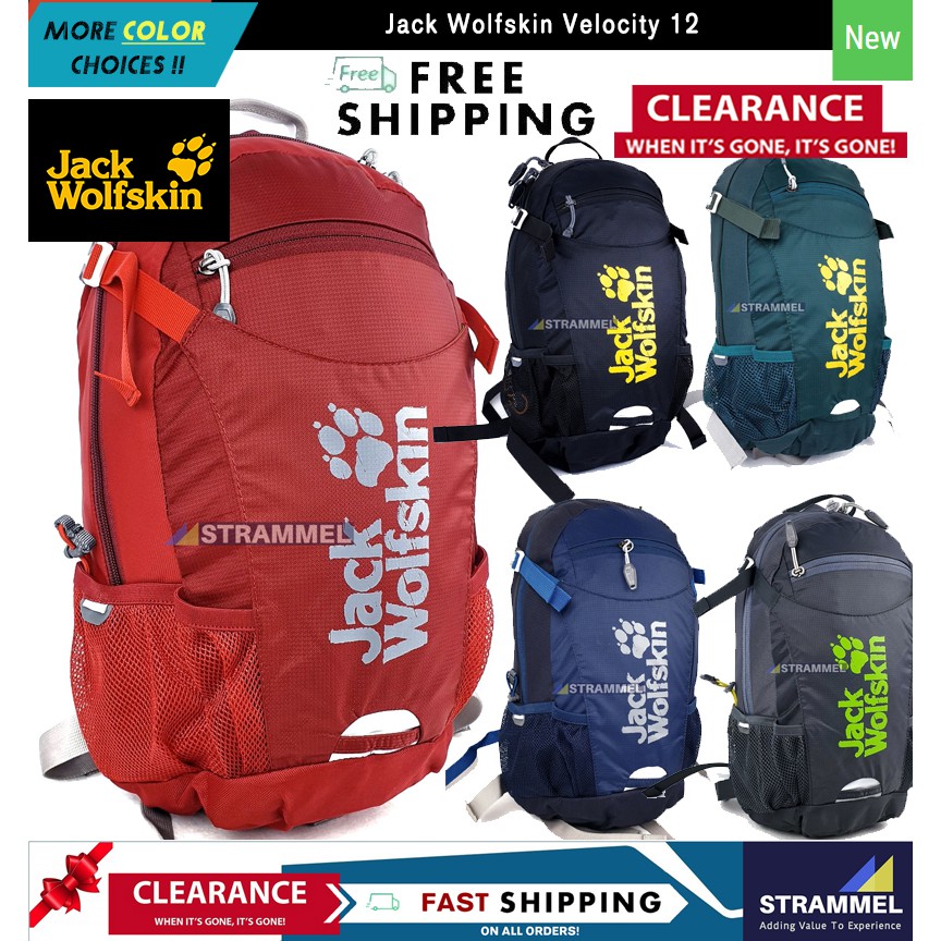 Jack wolfskin velocity online 12 rugzak