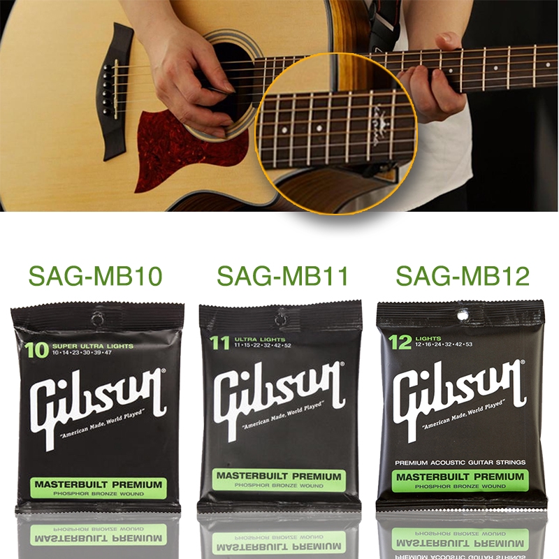 Gibson deals guitar strings