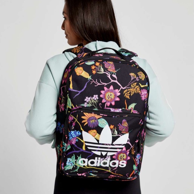 Adidas flower print backpack best sale