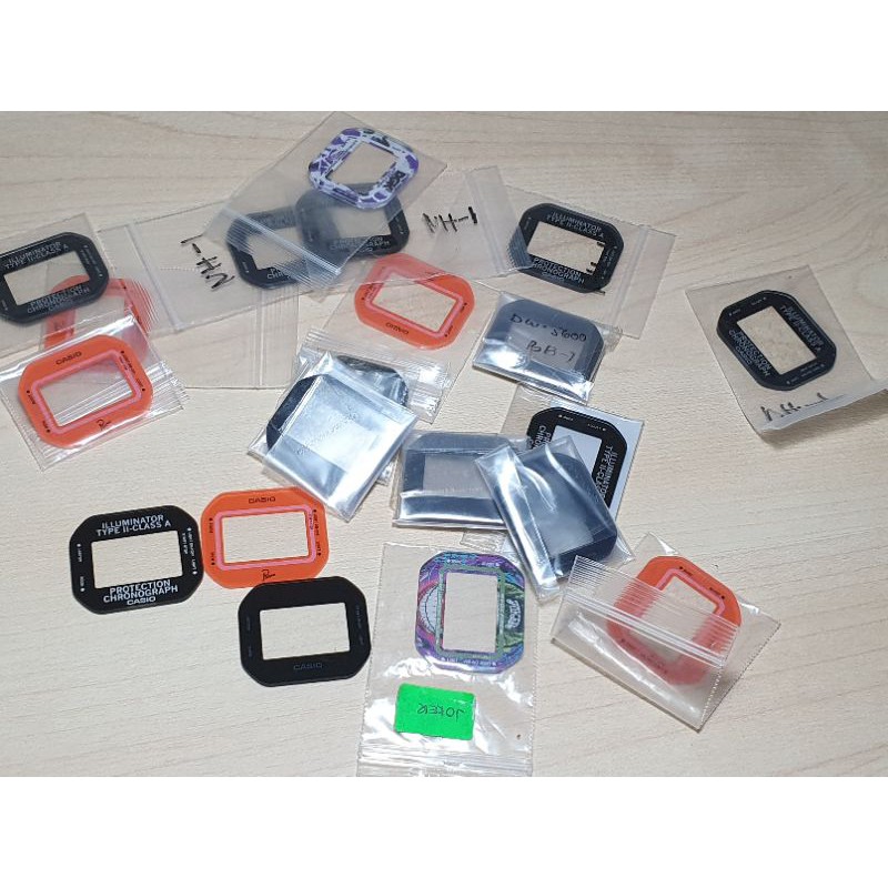 Casio g shock glass on sale replacement