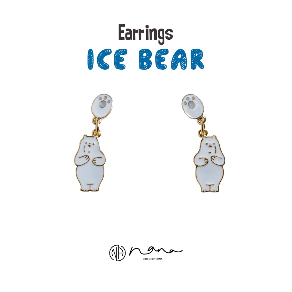 We bare bears on sale earrings