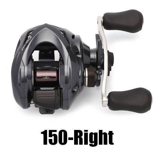 BRAND NEW SHIMANO CASITAS 150HG RIGHT HANDLE Baitcasting Reel with 1 Year  Local Warranty & Free Gift