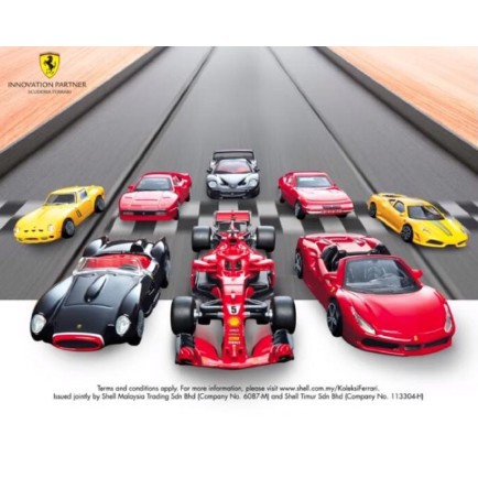 Shell ferrari car store collection 2019