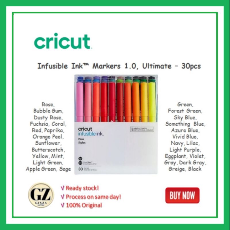 Cricut 2008003 marker 30 pc(s) Multicolour