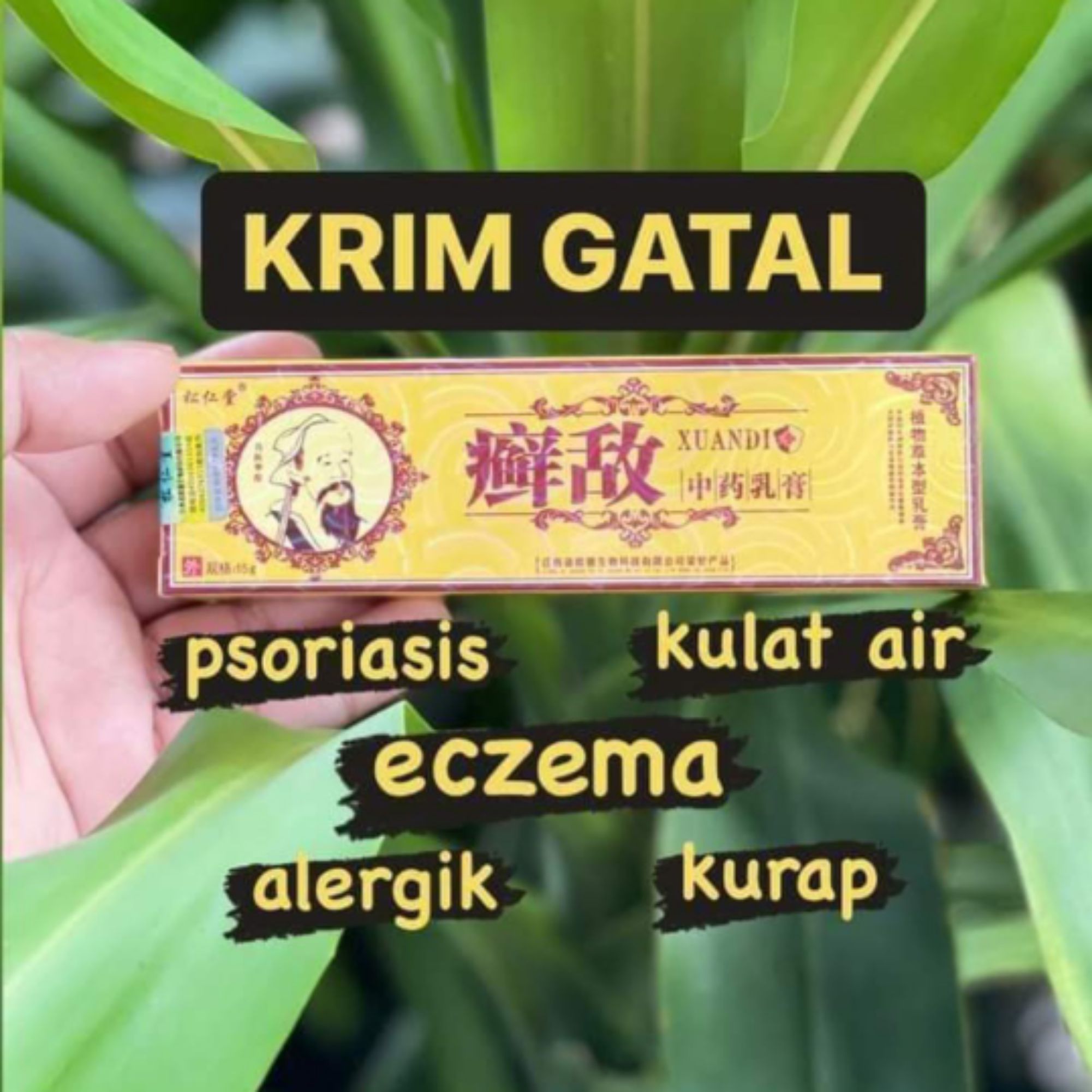 Krim Herba Tabib Cina Xuandi Online Shop Shopee Malaysia