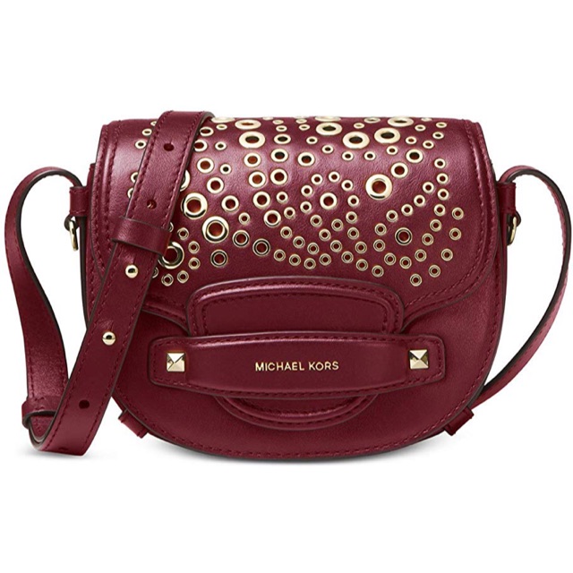 Michael kors cary small sale saddle bag