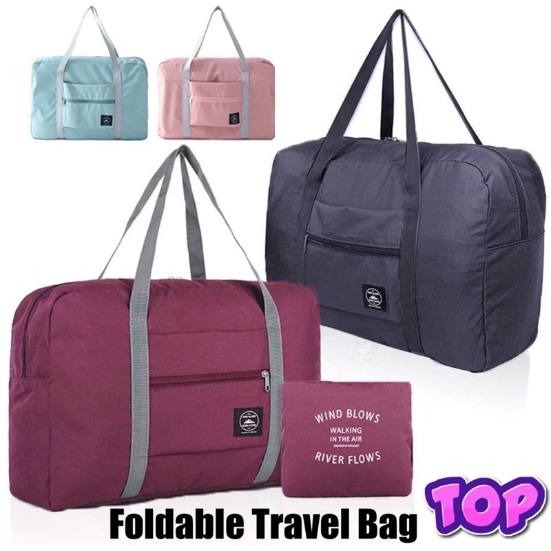 Foldie Travel Bag Expandable, Collapsible Waterproof Large