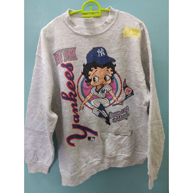 Yankees T-Shirt Unisex Vintage MLB New York Yankees Betty Boop