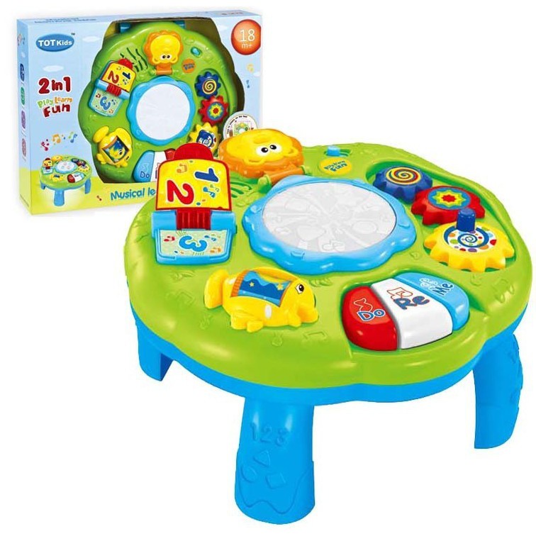 READY STOCK TOTS KIDS 2 IN 1 MUSICAL LEARNING TABLE Shopee
