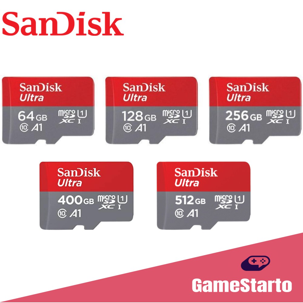 SanDisk Carte microSDXC Ultra UHS-I A1 256 GB