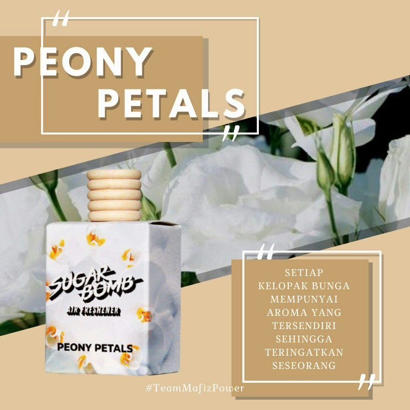 SUGARBOMB Peony Petals Air Freshener Shopee Malaysia