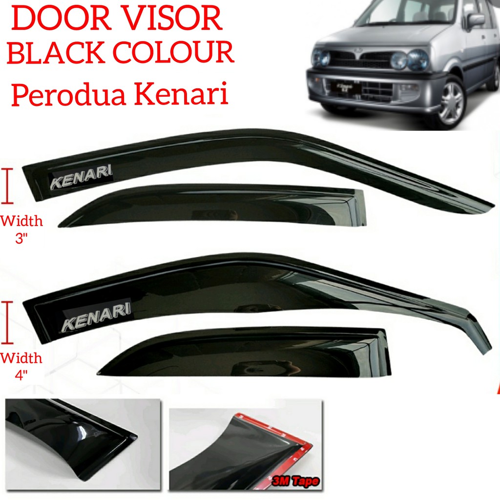 Door visor deals kenari