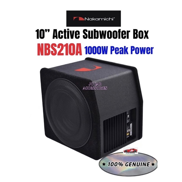 Nakamichi NBS210A 10 Active Subwoofer bass box