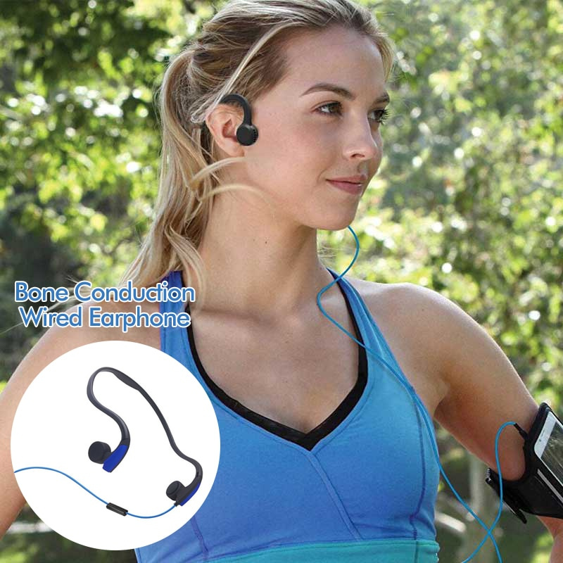 Wired bone conduction headphones hot sale