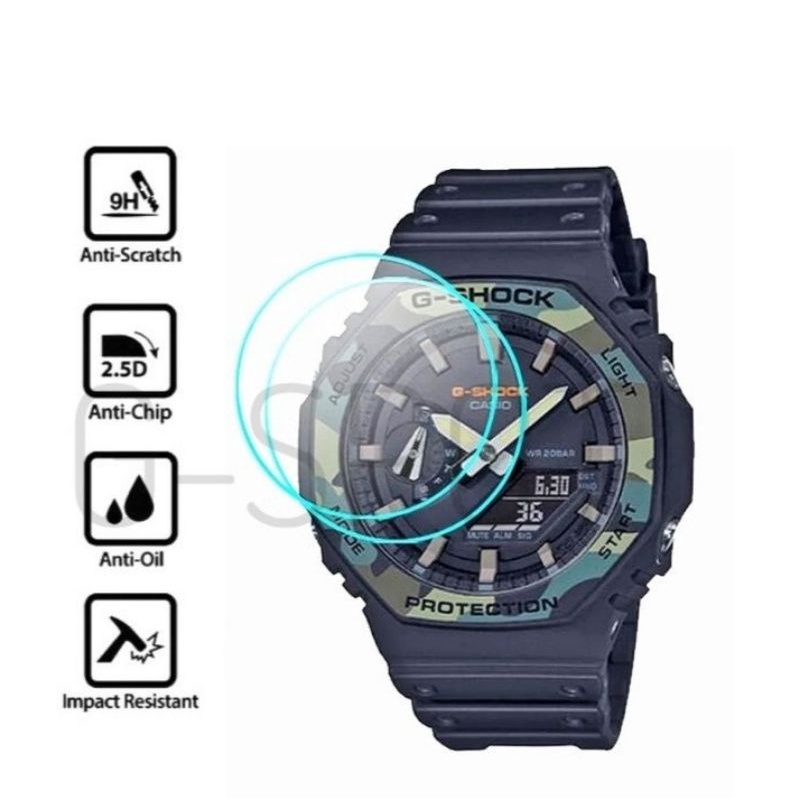 SCREEN PROTECTOR G SHOCK GA 2100 TEMPERED GLASS