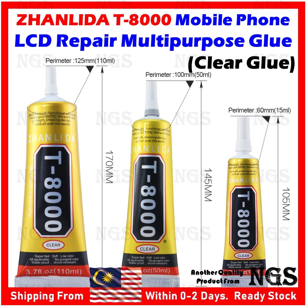 B7000 Glue 15ml Industrial Strength Super Adhesive Clear Liquid B-7000 Glue  Diy Phone Case Crafts Pearls Jewelry Rhinestones(Color: White)