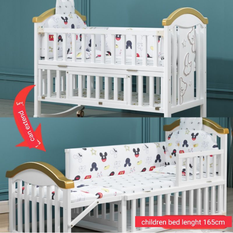 Baby best sale cot shopee