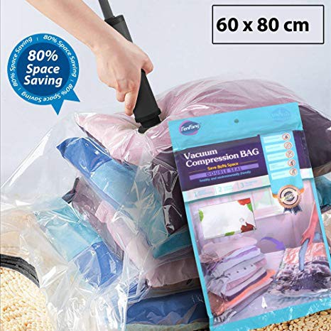 Vacuum Storage Bags 50 X 60 Cm Space Sealer Bags Plastic For