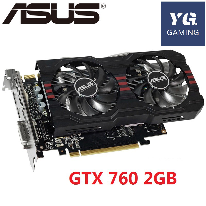 ASUS Graphics Card GTX 760 2GB 256Bit GDDR5 Video Cards for nVIDIA