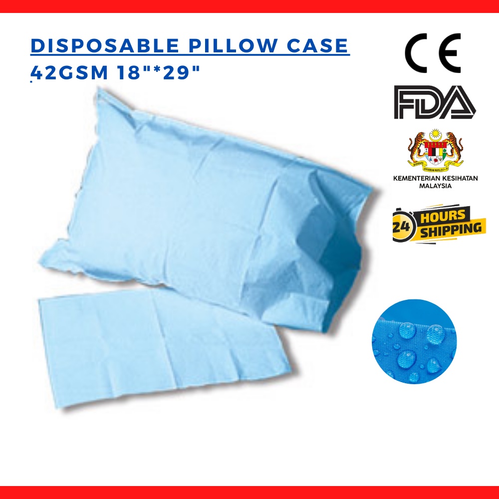 Disposable pillow outlet cases medical