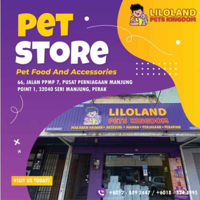 Liloland Pets Kingdom, Online Shop Shopee Malaysia