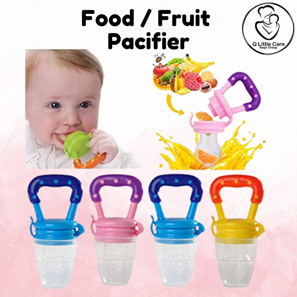 Fruit store pacifier feeder